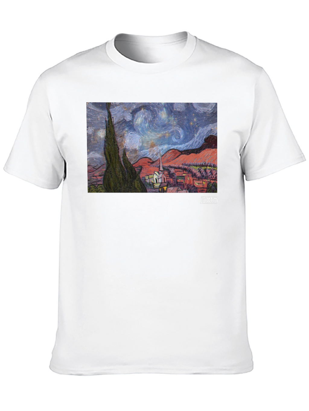 Starry Night Art T-Shirt