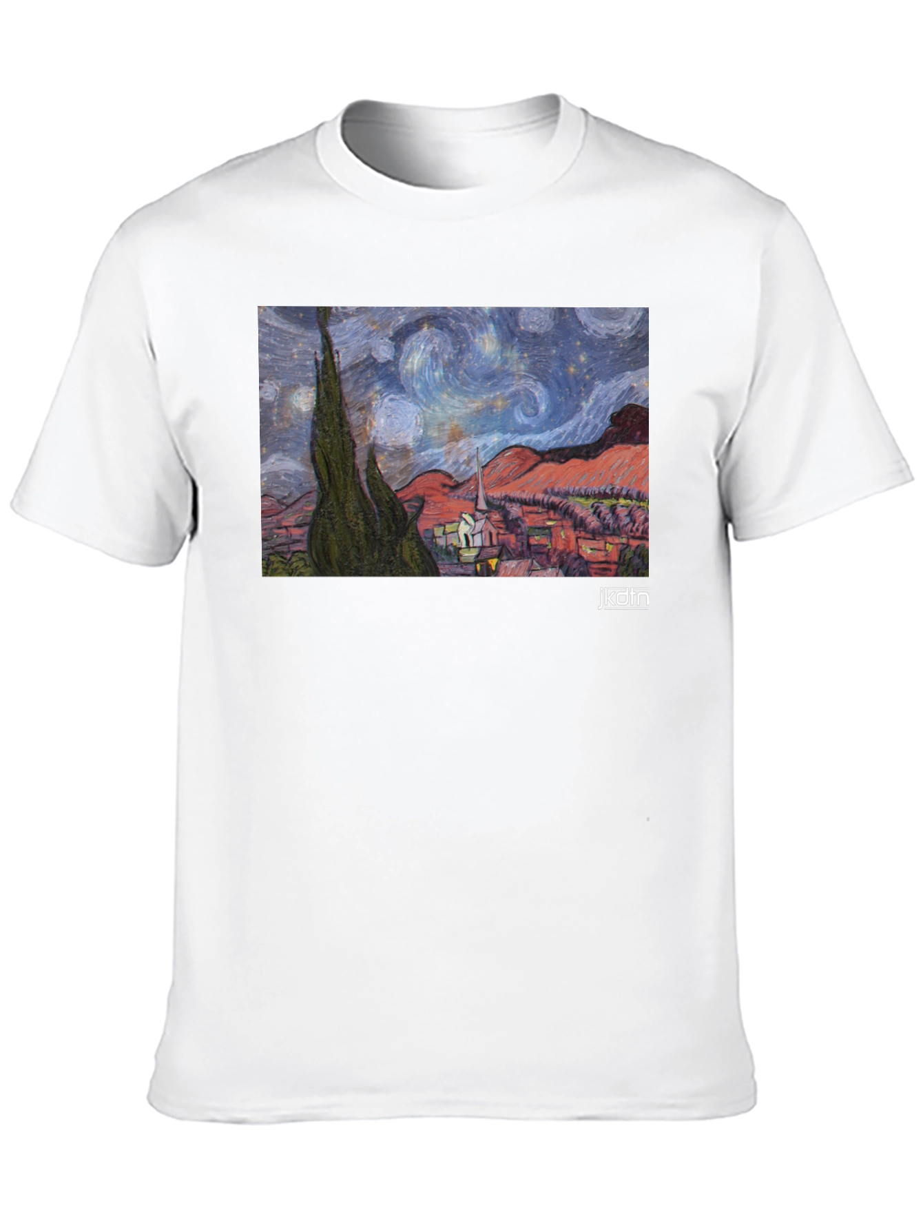 Starry Night Art T-Shirt