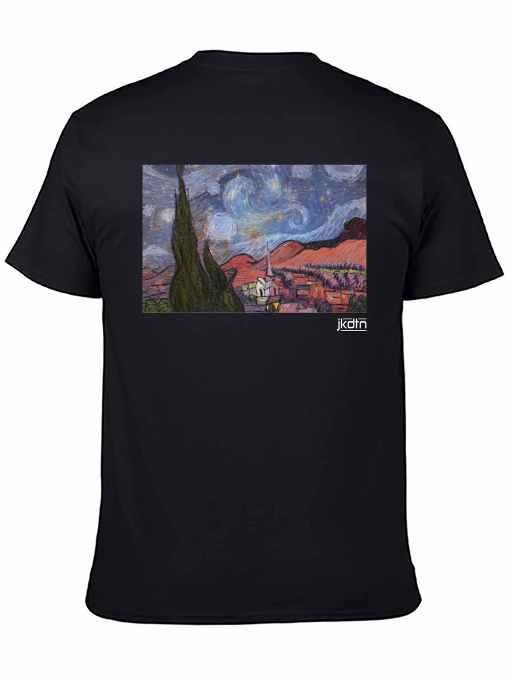 Starry Night Art T-Shirt