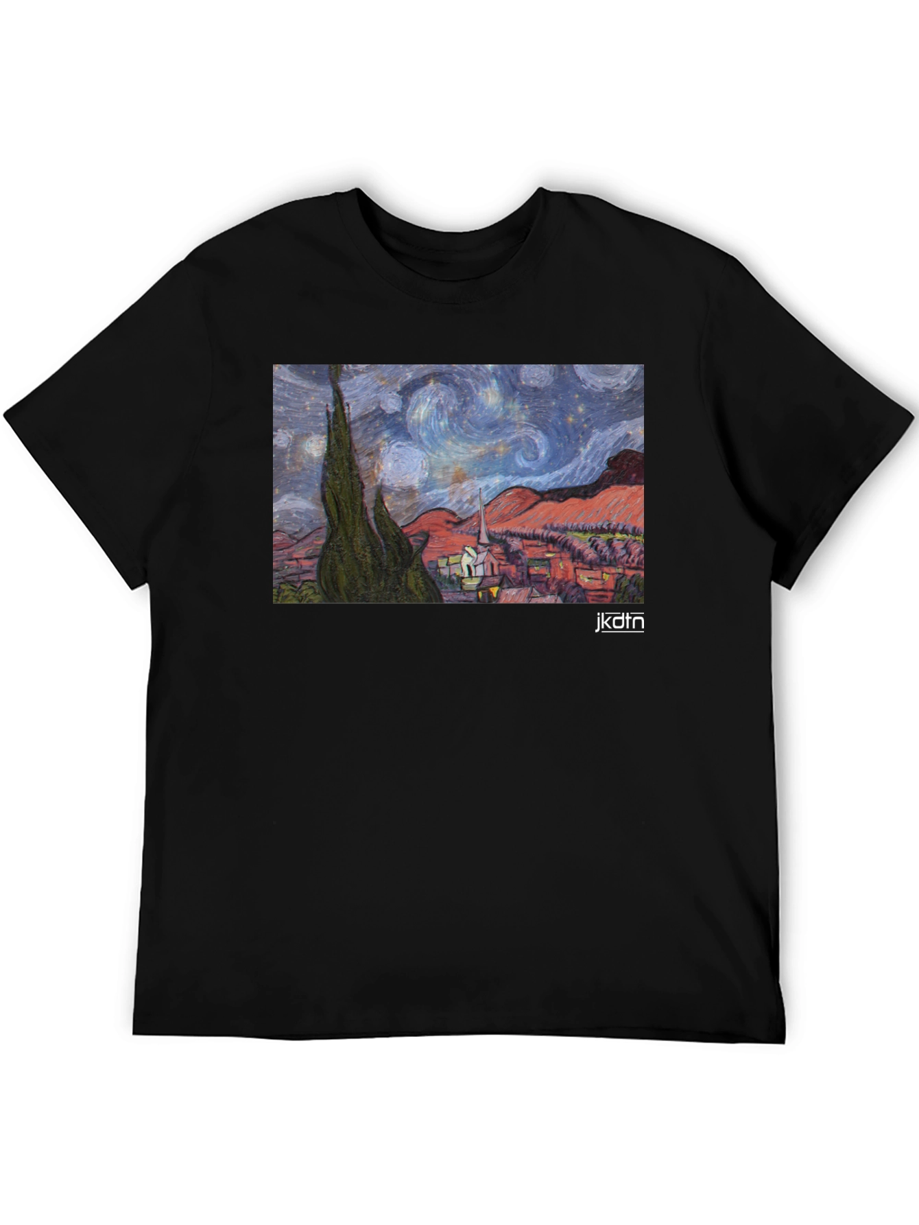 Starry Night Art T-Shirt
