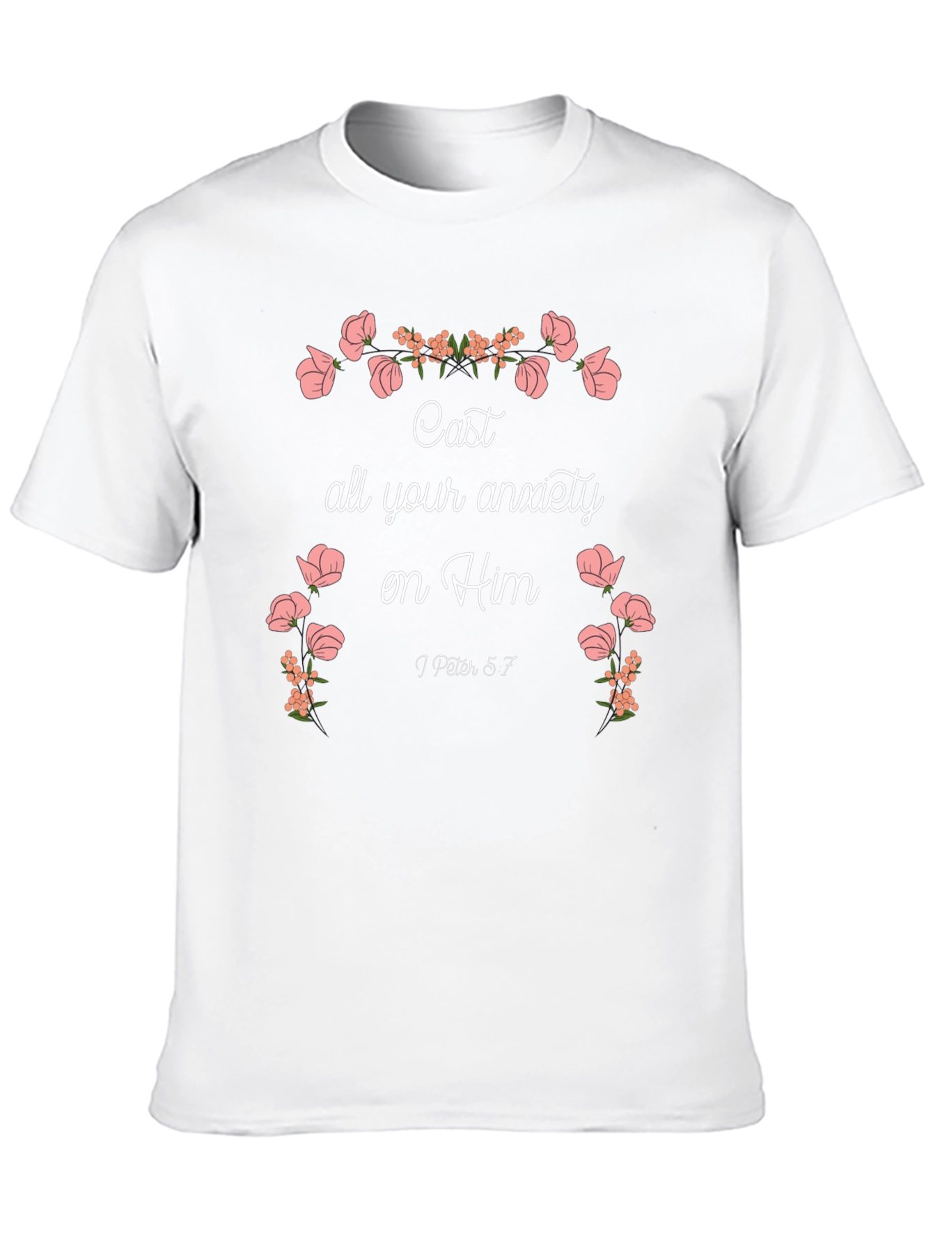 Floral Anxiety Relief T-Shirt