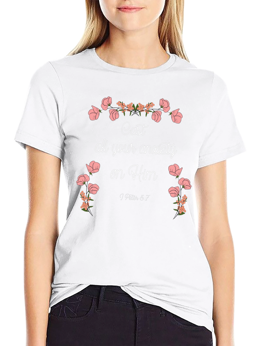 Floral Anxiety Relief T-Shirt