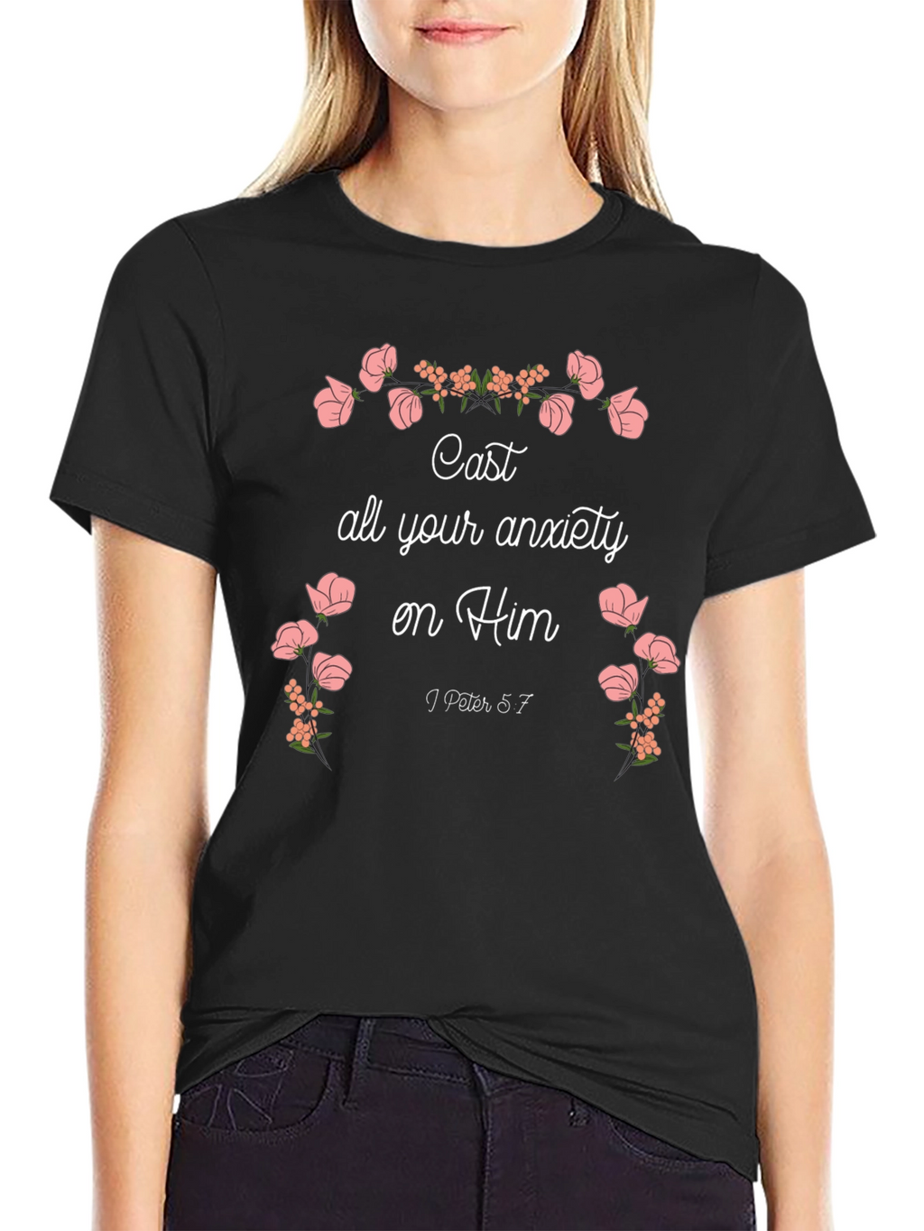 Floral Anxiety Relief T-Shirt