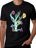 Fruit Tree Graphic T-Shirt - Unique Design
