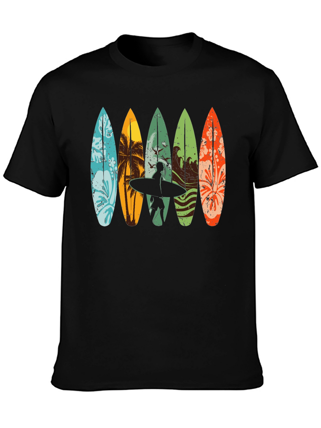 Surfboard Graphic T-Shirt - Beach Ready!