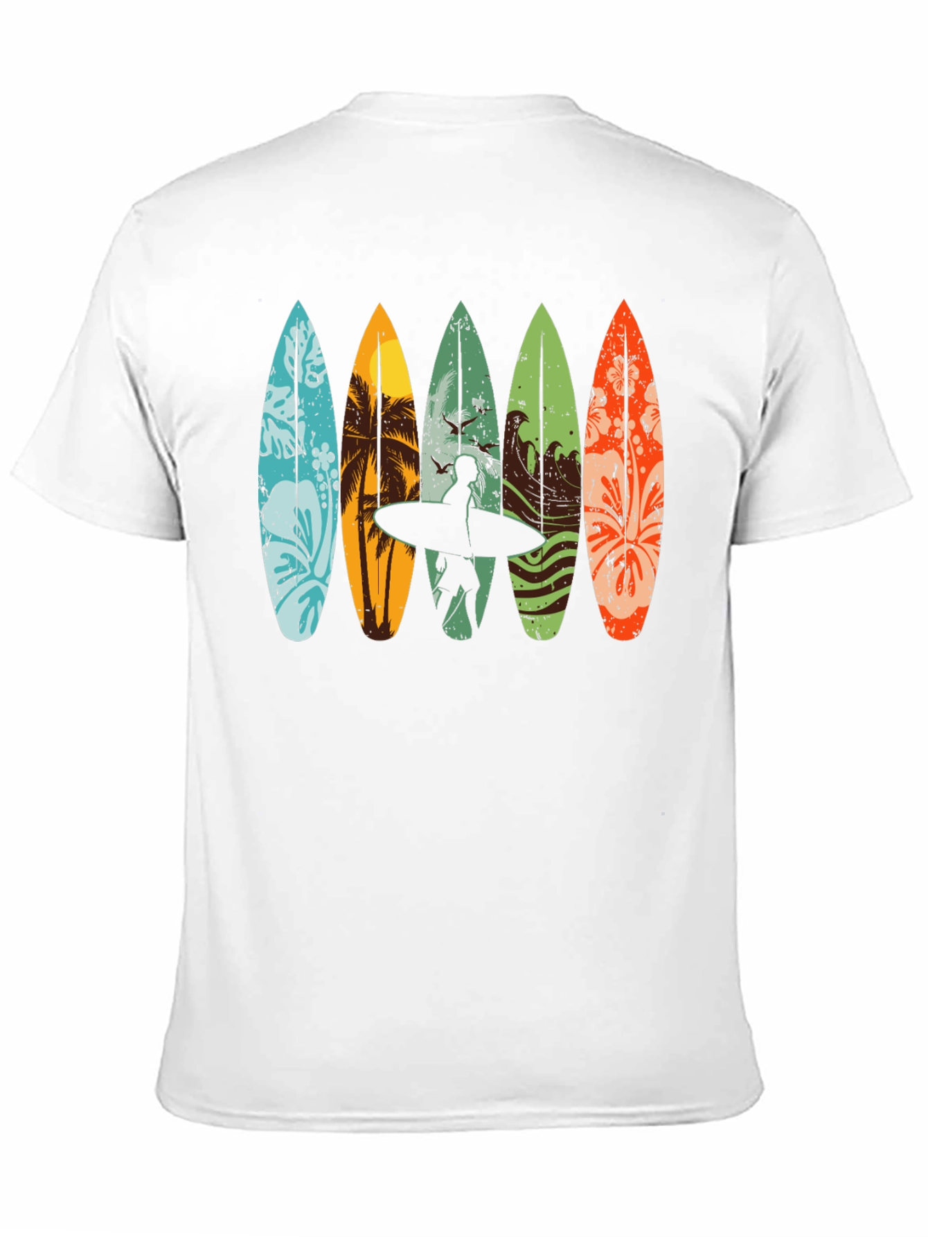 Surfboard Graphic T-Shirt - Beach Ready!