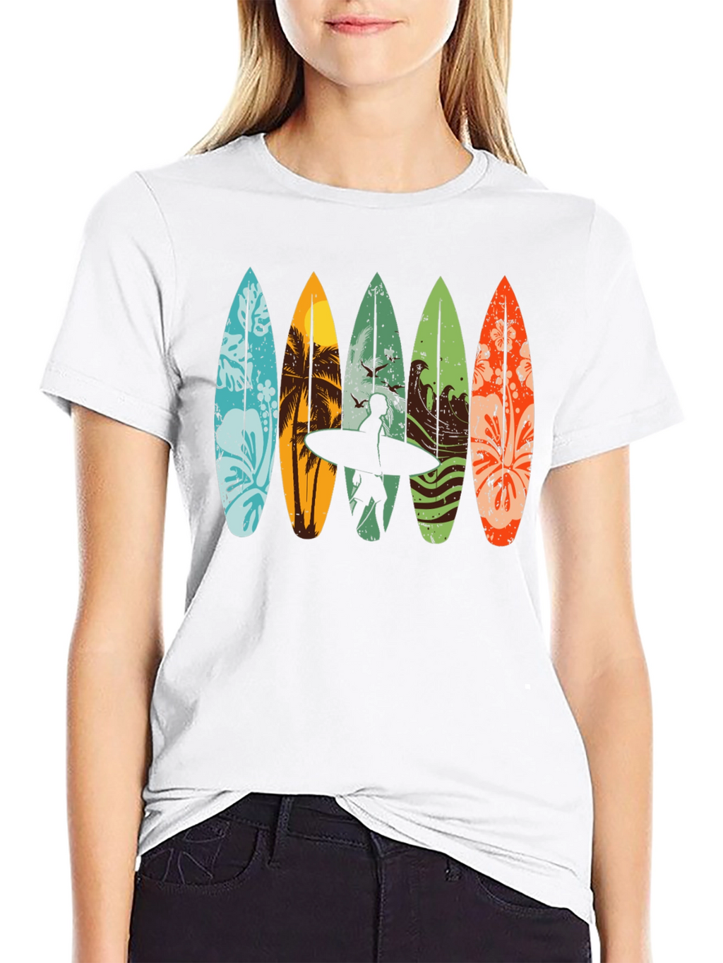 Surfboard Graphic T-Shirt - Beach Ready!