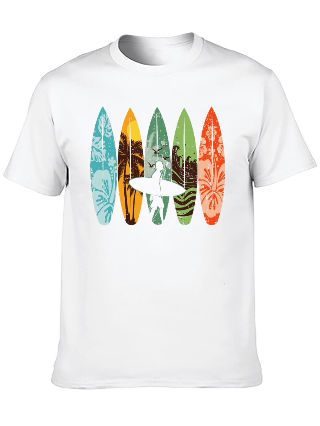 Surfboard Graphic T-Shirt - Beach Ready!