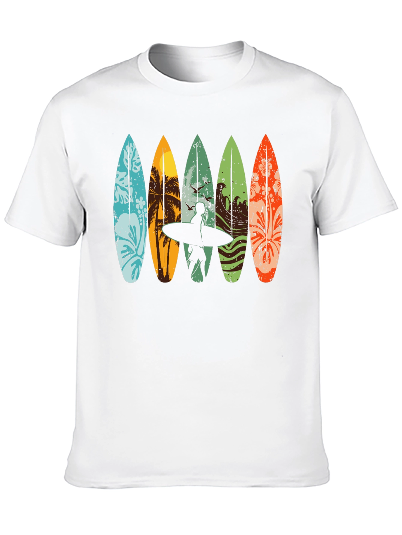 Surfboard Graphic T-Shirt - Beach Ready!