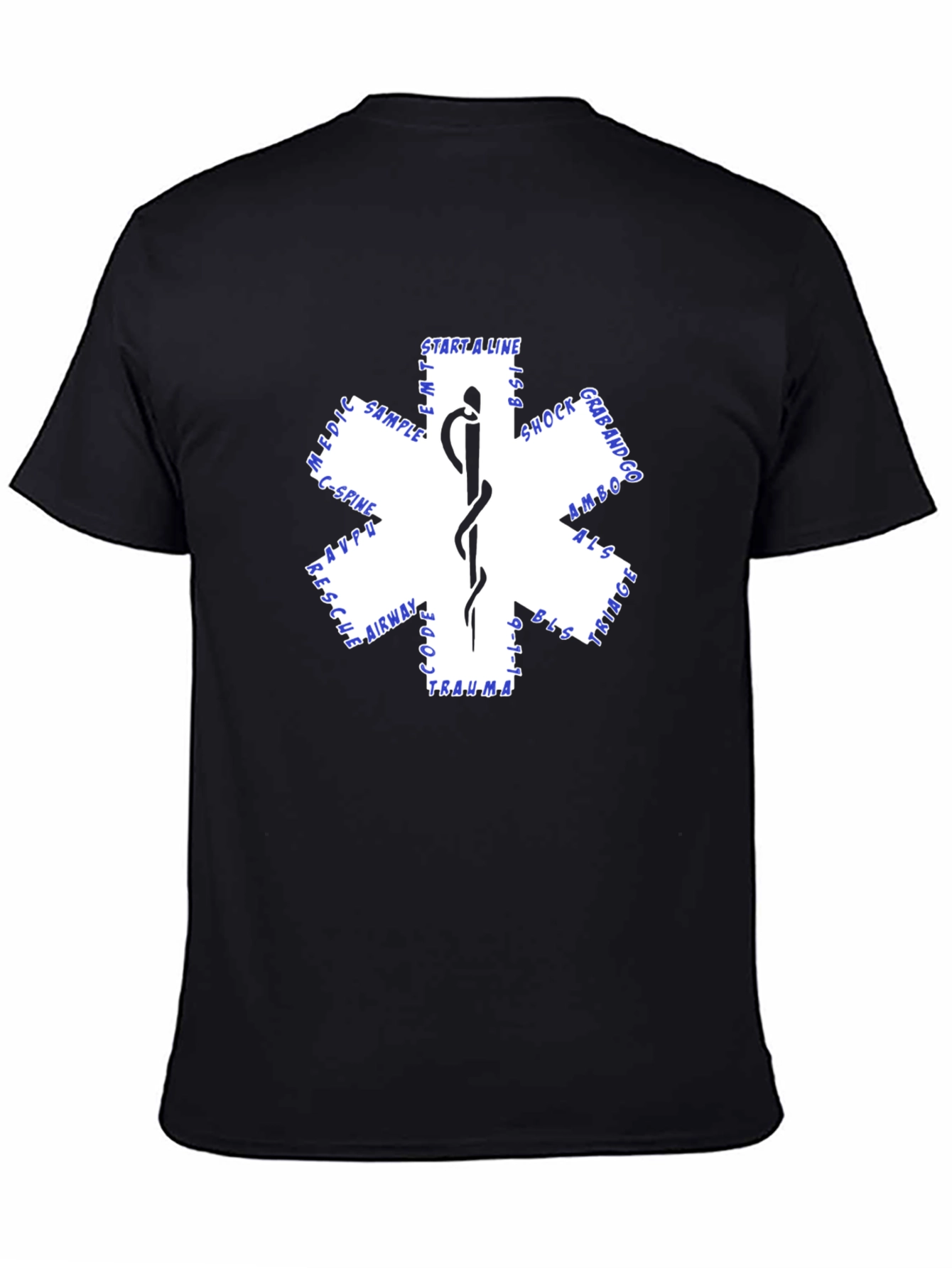 Star of Life EMS Medical First Responder T-Shirt