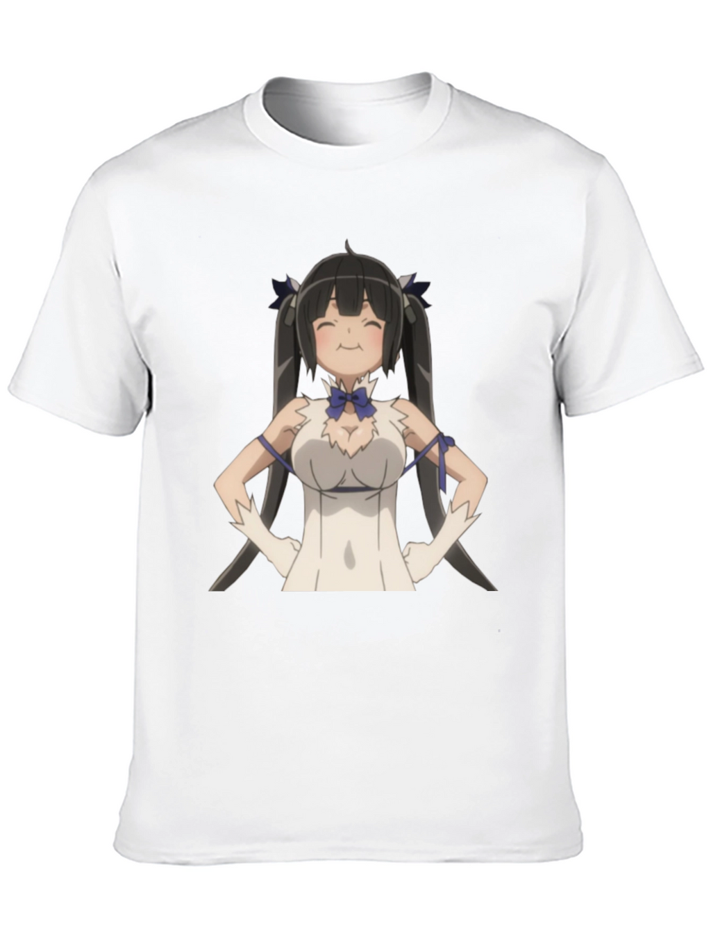 Anime Character Graphic Black T-Shirt