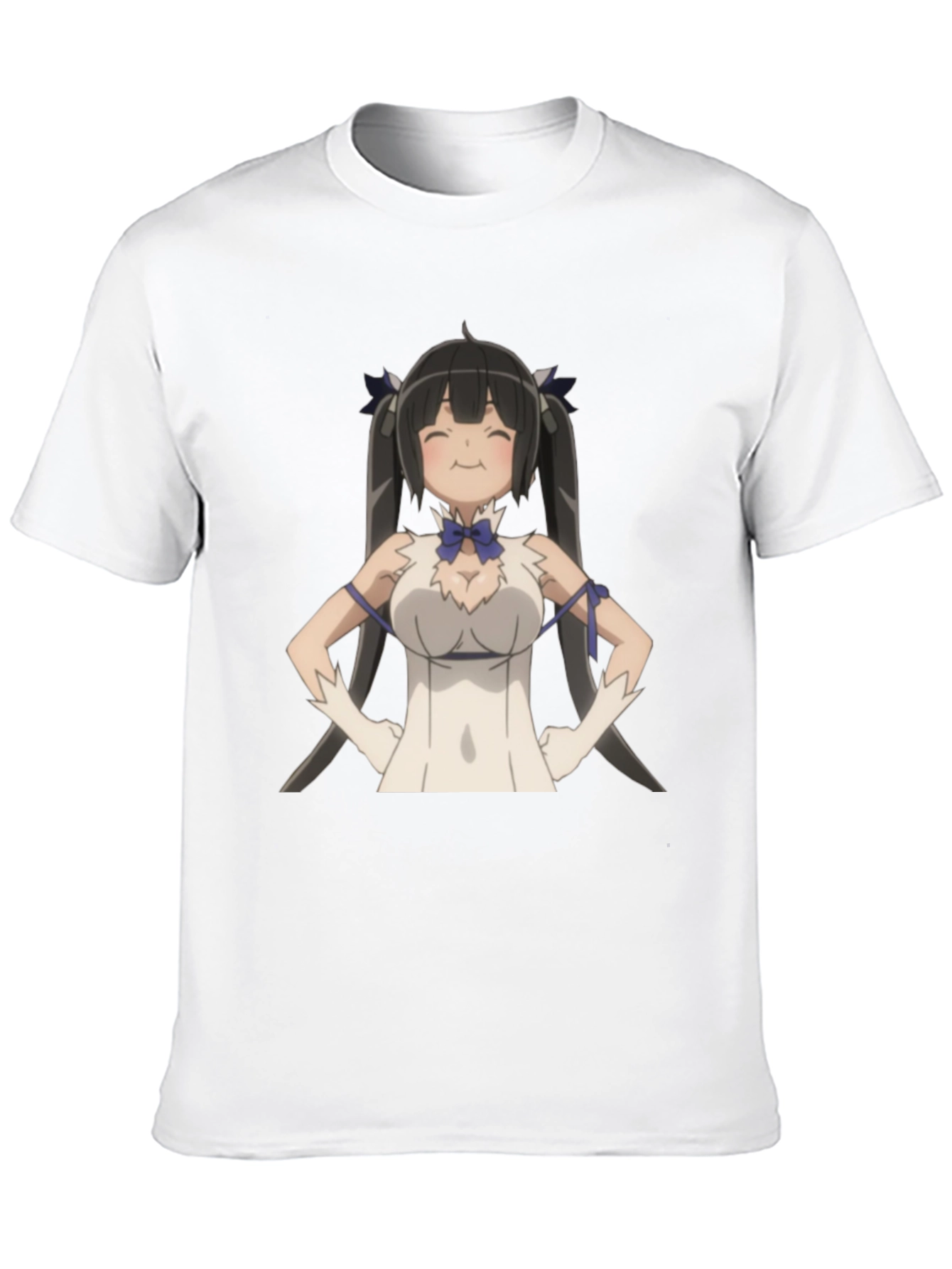 Anime Character Graphic Black T-Shirt