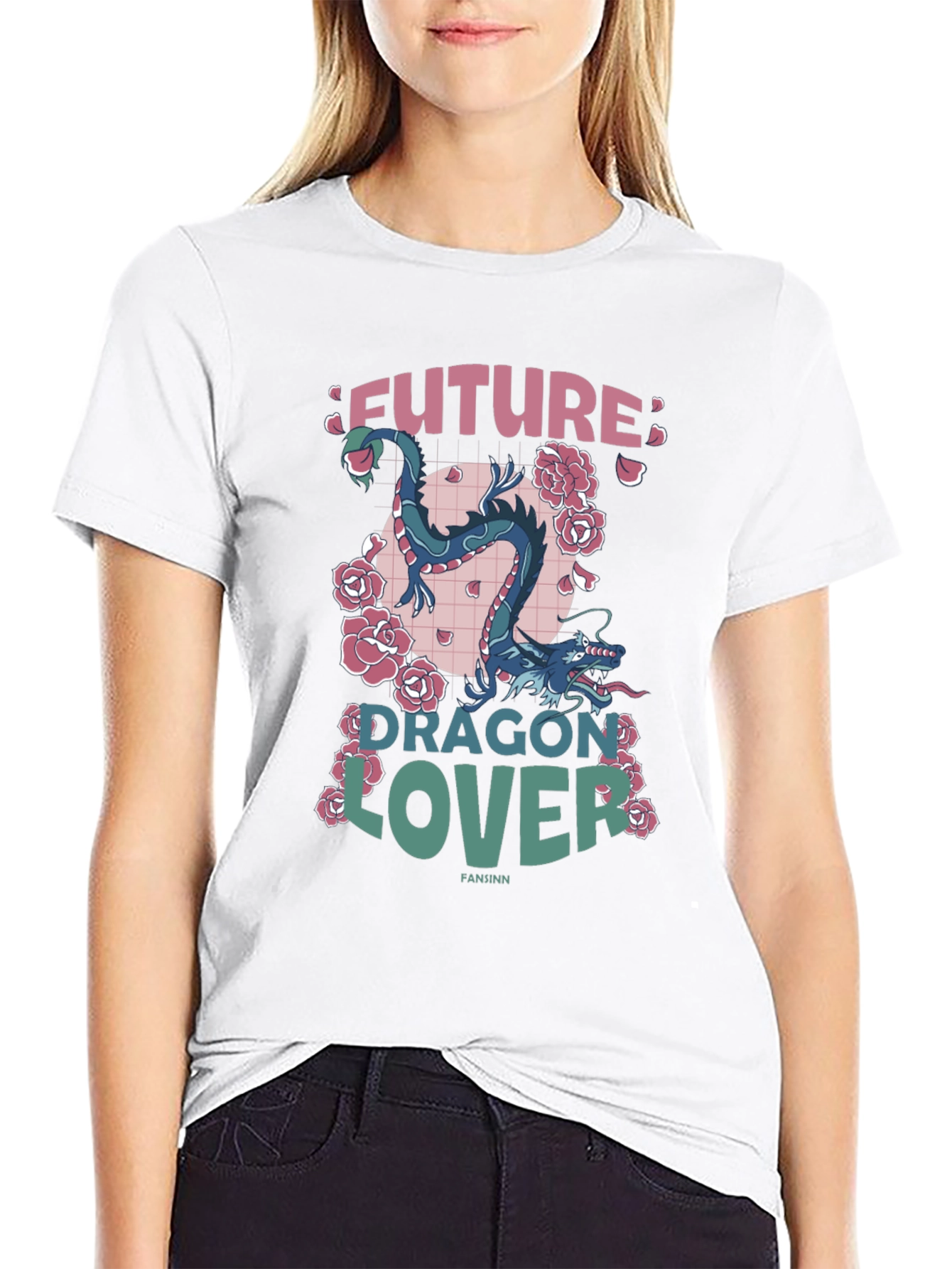Future Dragon Lover Graphic T-Shirt