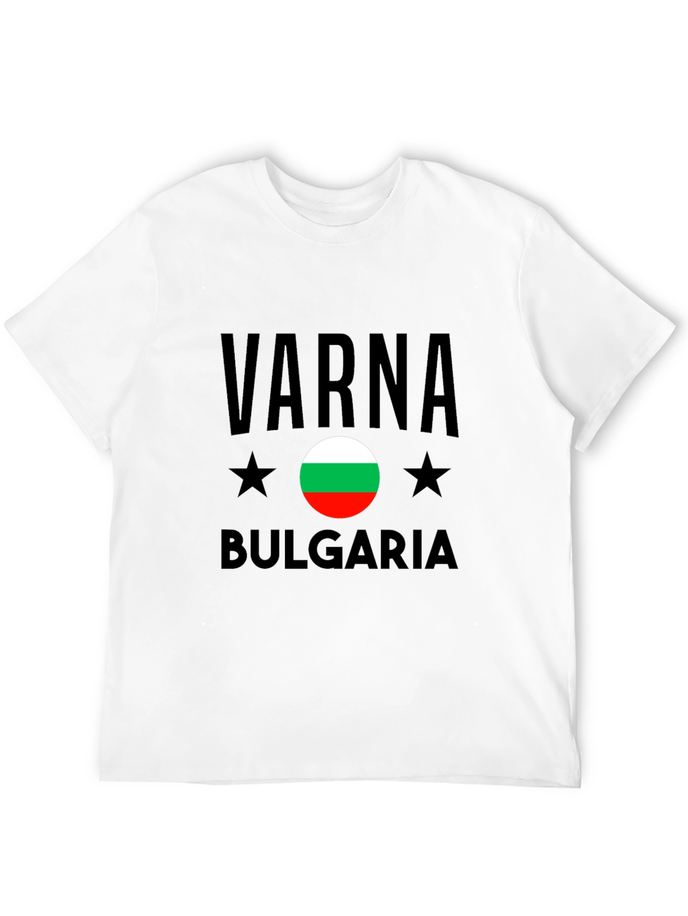 Varna Bulgaria Flag T-Shirt
