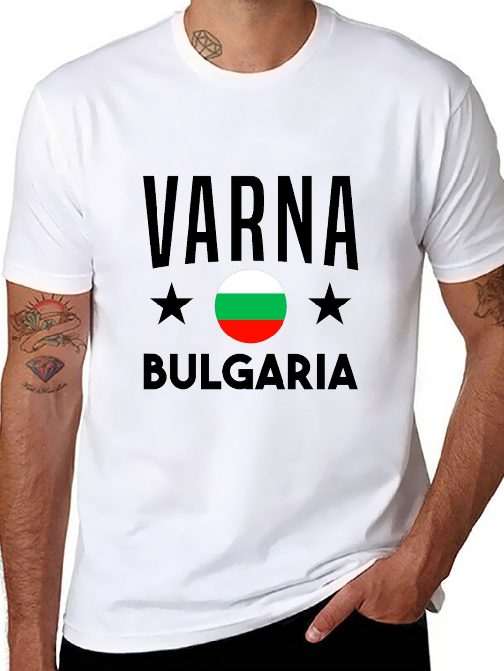 Varna Bulgaria Flag T-Shirt
