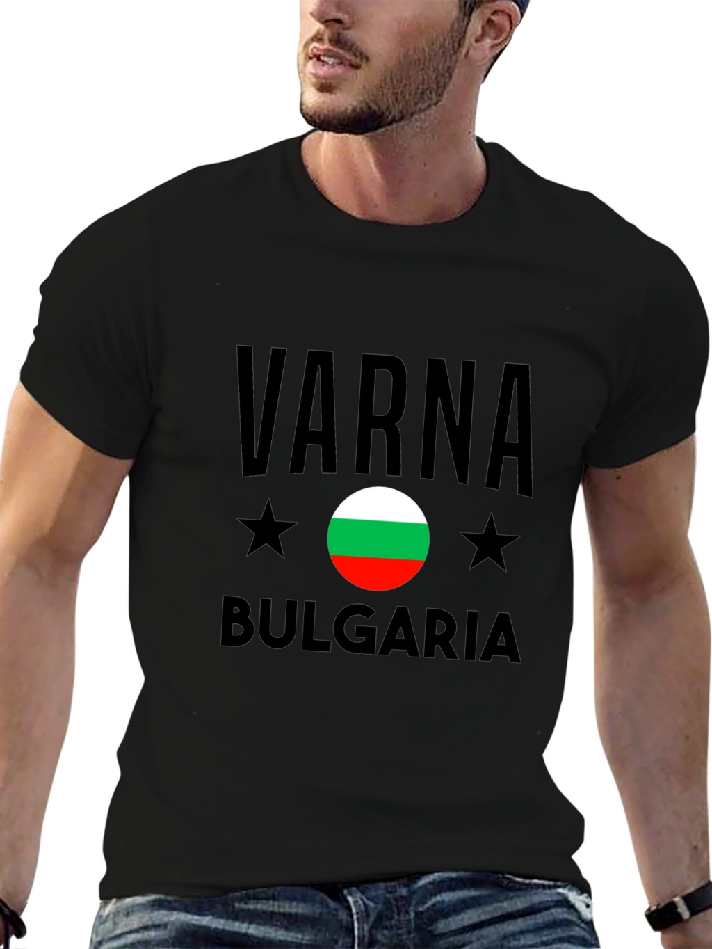 Varna Bulgaria Flag T-Shirt