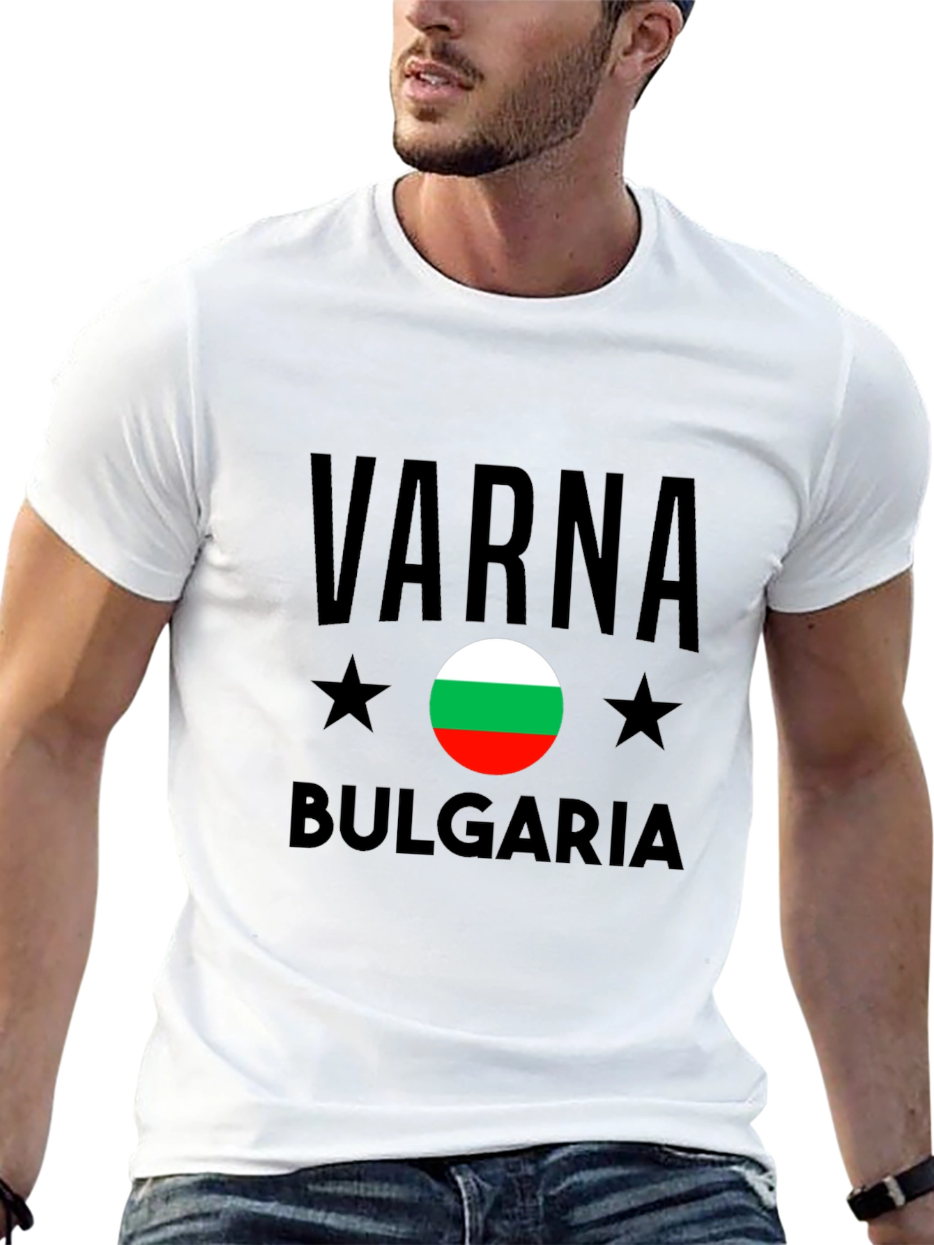 Varna Bulgaria Flag T-Shirt