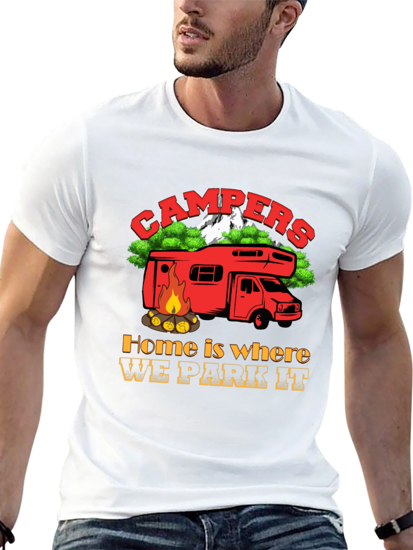 Campers Home RV T-Shirt