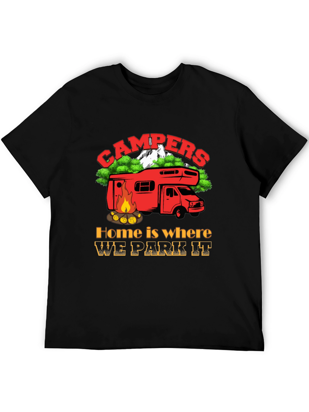 Campers Home RV T-Shirt