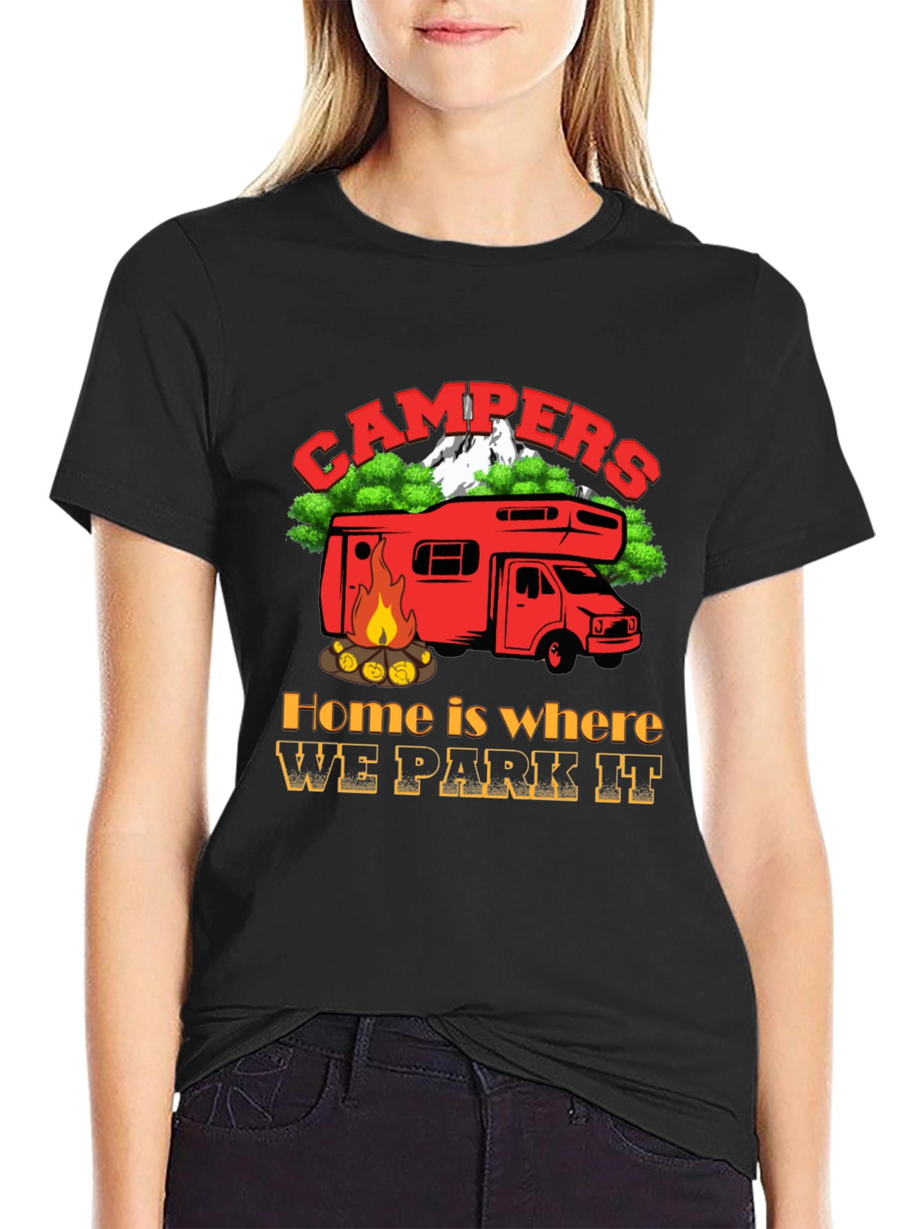 Campers Home RV T-Shirt