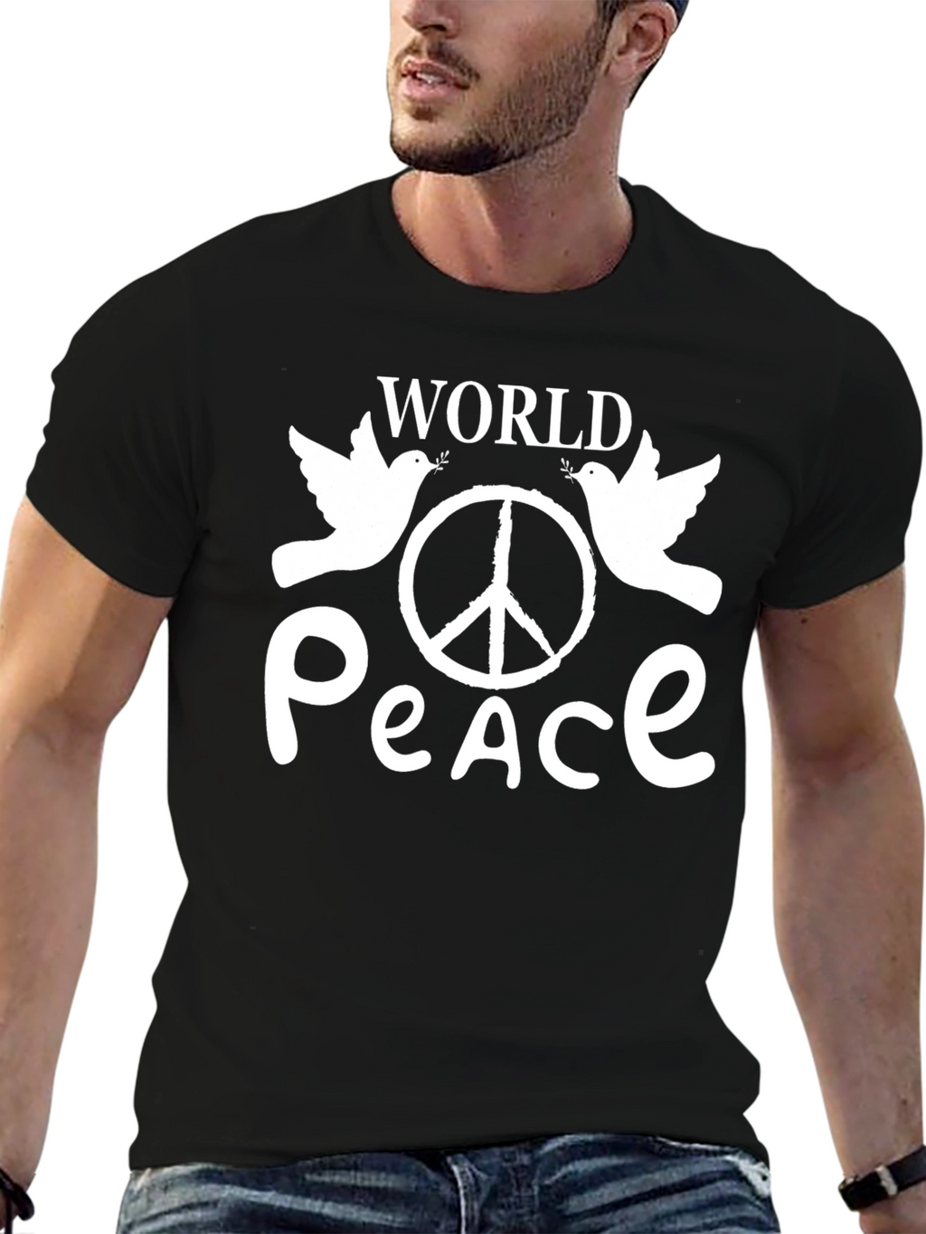 World Peace Dove Graphic Tee