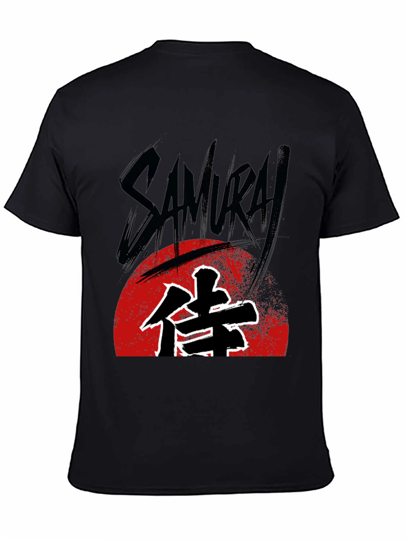 Samurai Graphic Tee - Japanese Warrior Style