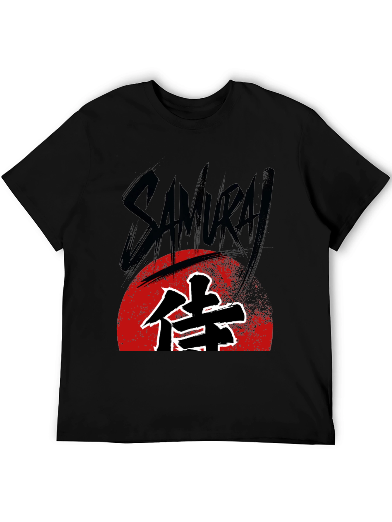 Samurai Graphic Tee - Japanese Warrior Style