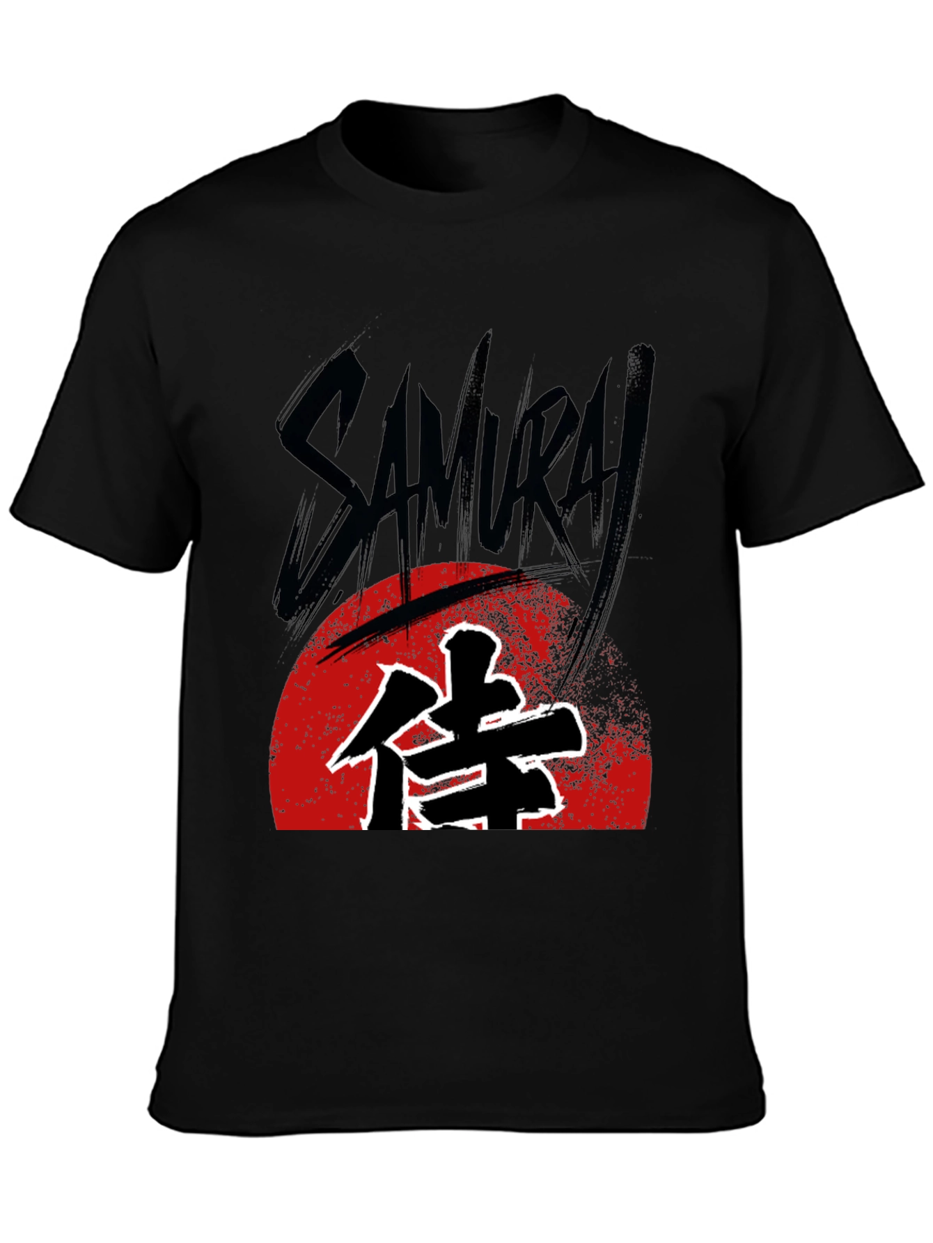 Samurai Graphic Tee - Japanese Warrior Style