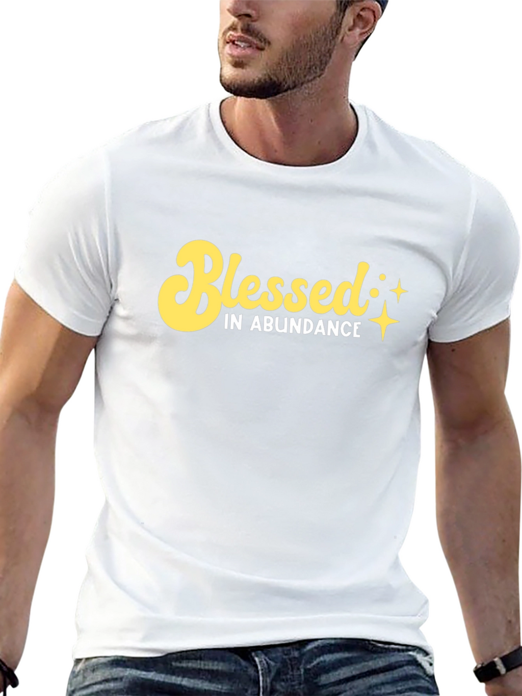 Blessed in Abundance Black T-Shirt