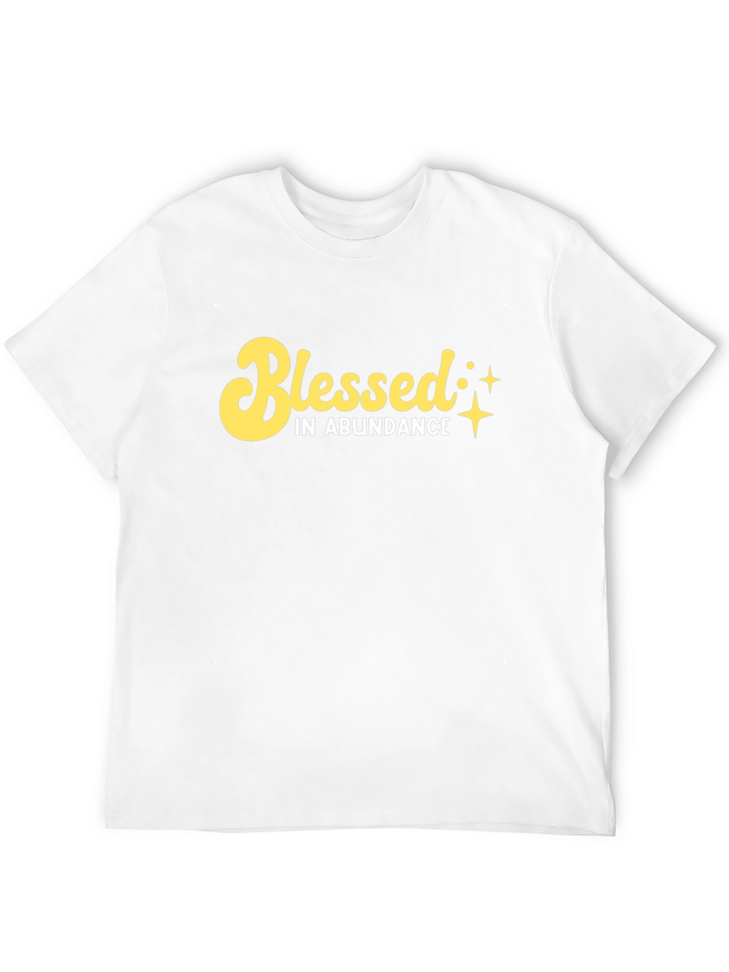 Blessed in Abundance Black T-Shirt