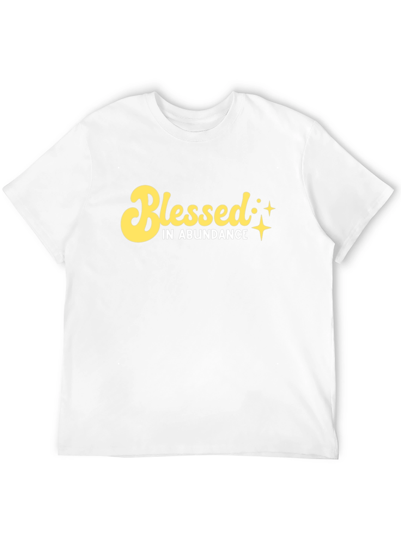Blessed in Abundance Black T-Shirt