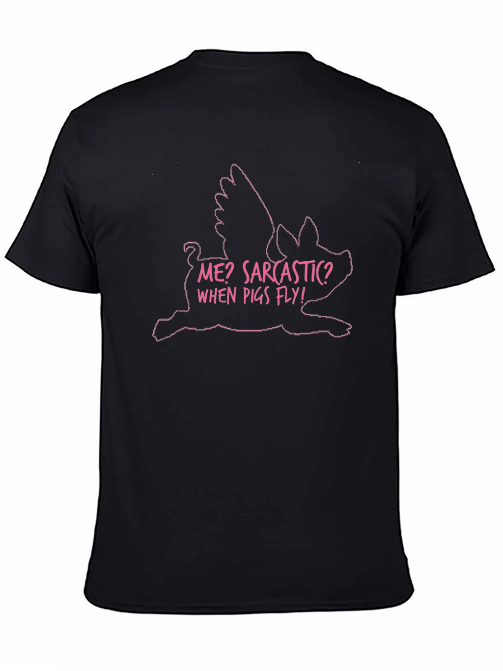 Sarcastic Flying Pig T-Shirt