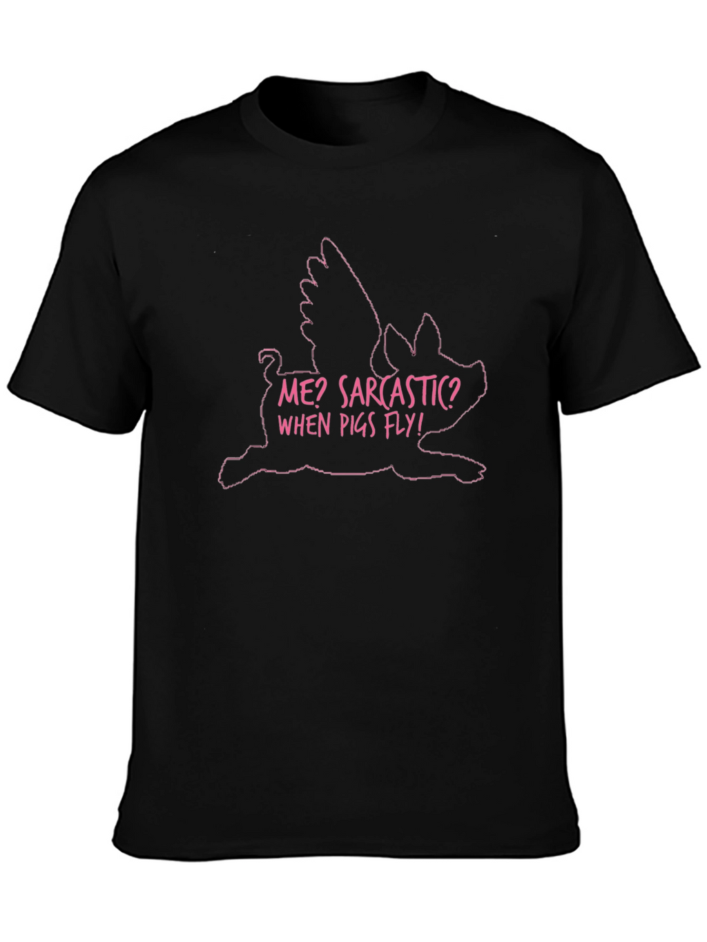 Sarcastic Flying Pig T-Shirt