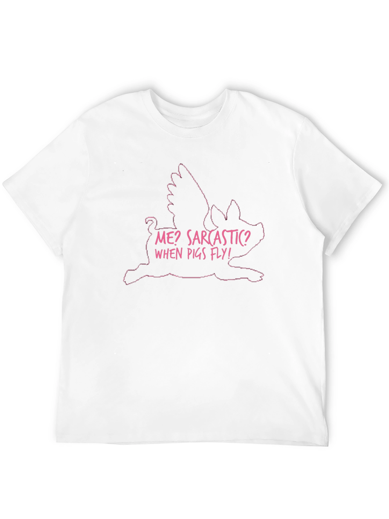 Sarcastic Flying Pig T-Shirt