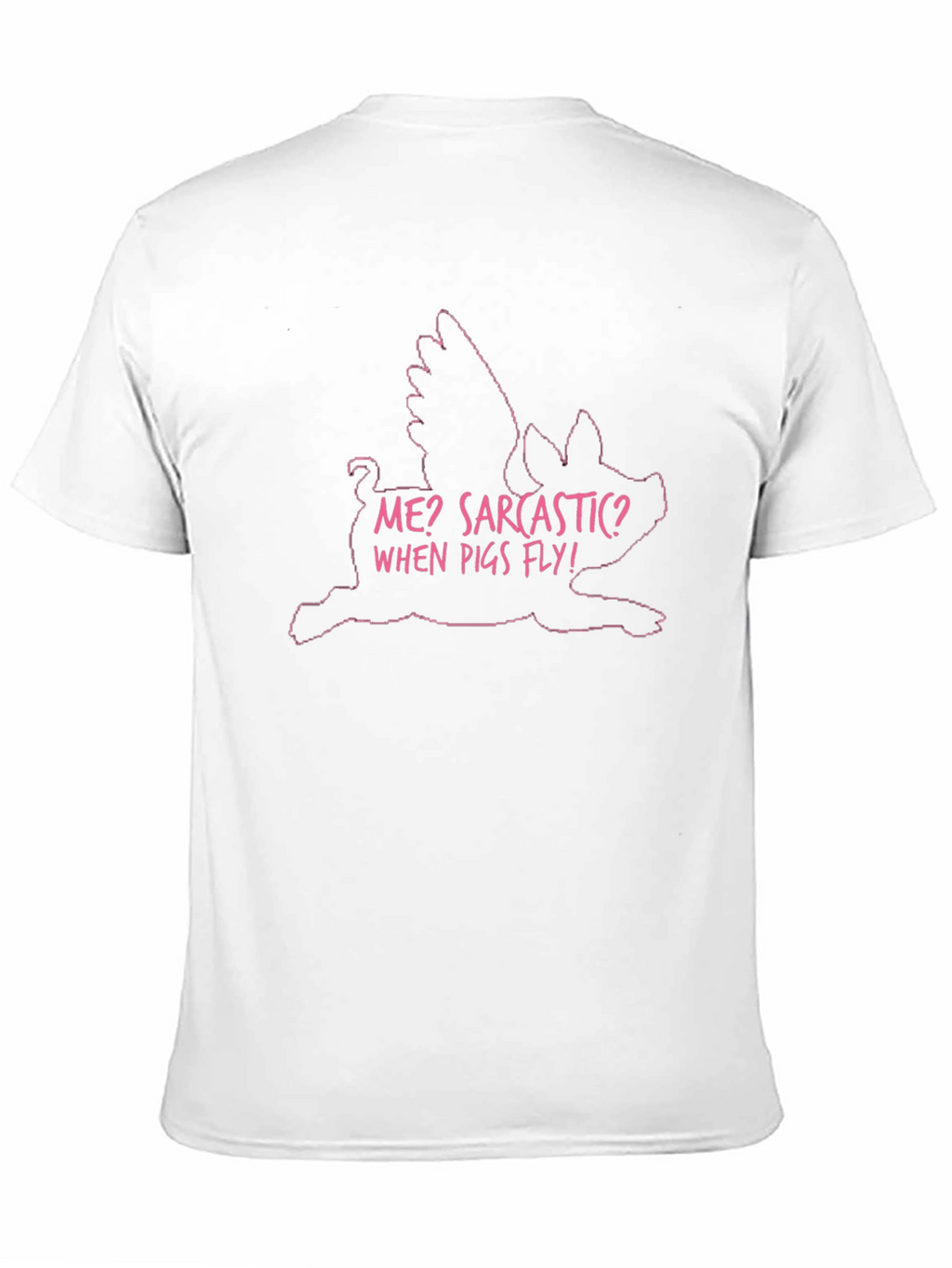 Sarcastic Flying Pig T-Shirt