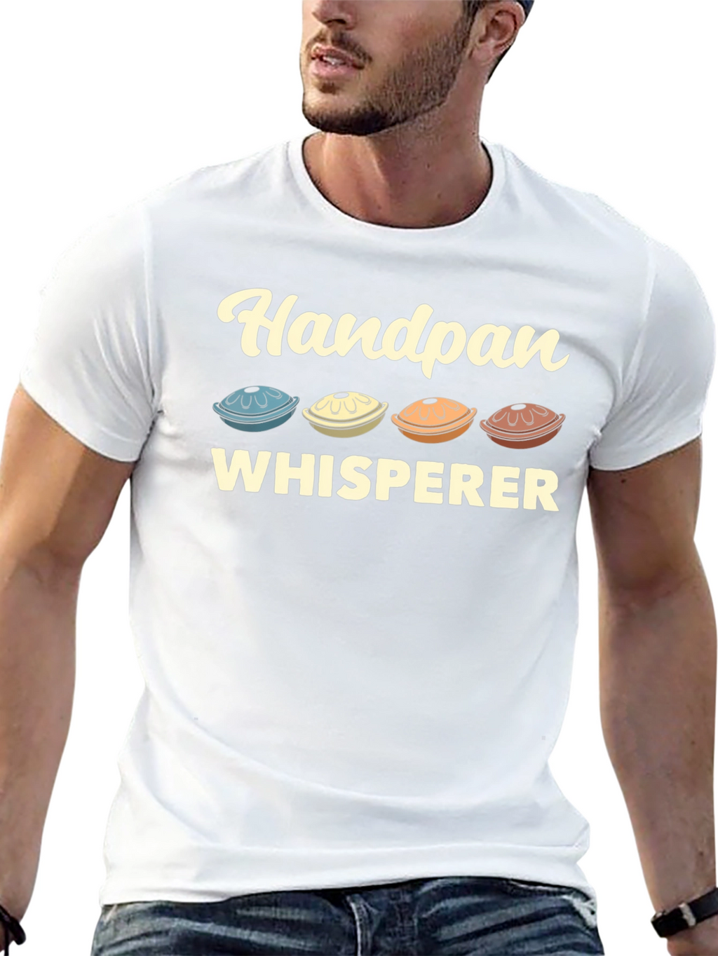 Handpan Whisperer Graphic T-Shirt