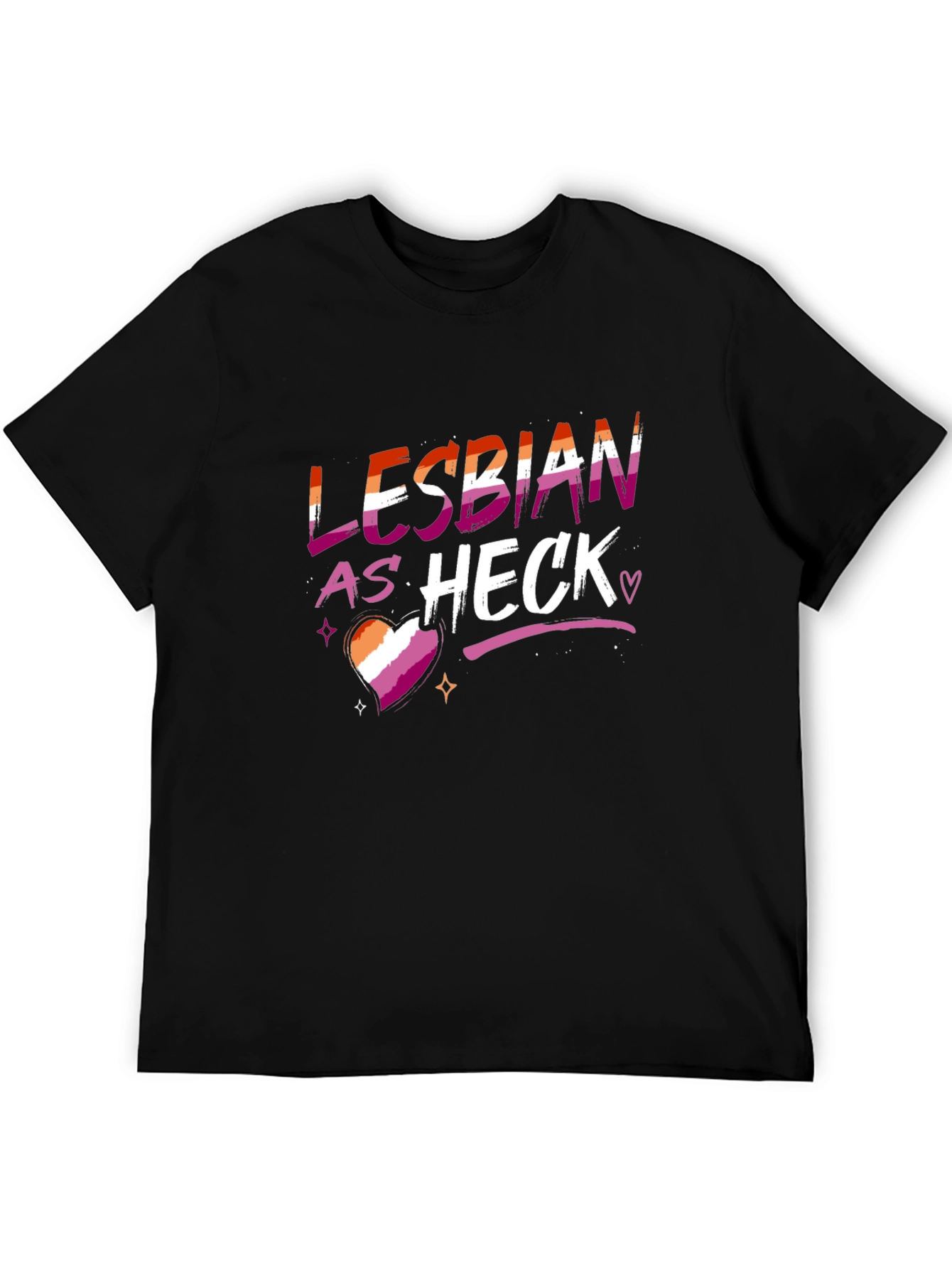 Lesbian As Heck Pride Tee