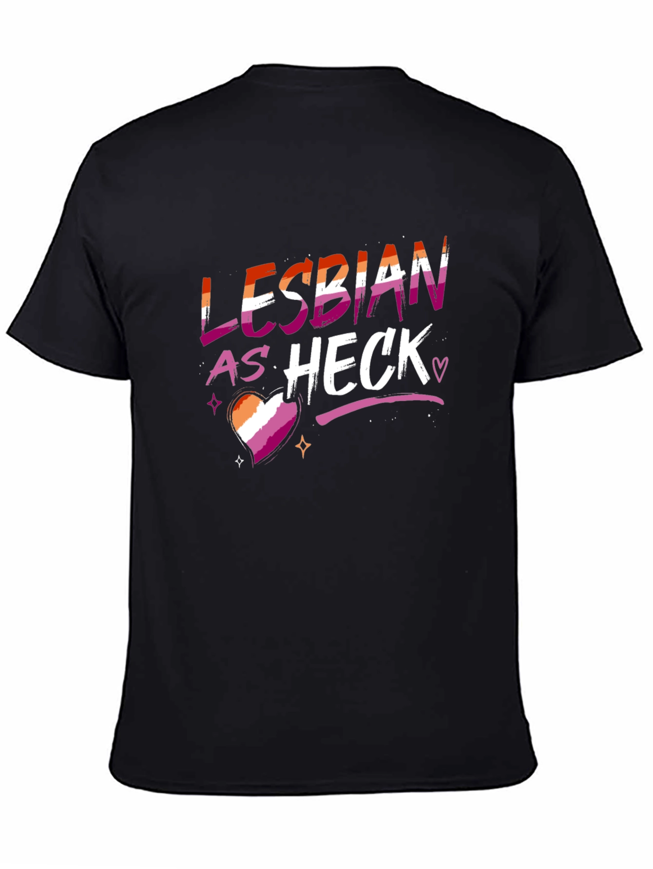 Lesbian As Heck Pride Tee