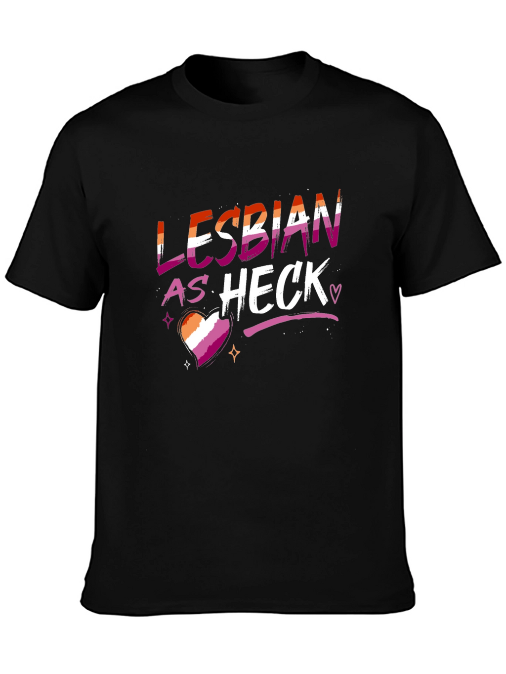 Lesbian As Heck Pride Tee