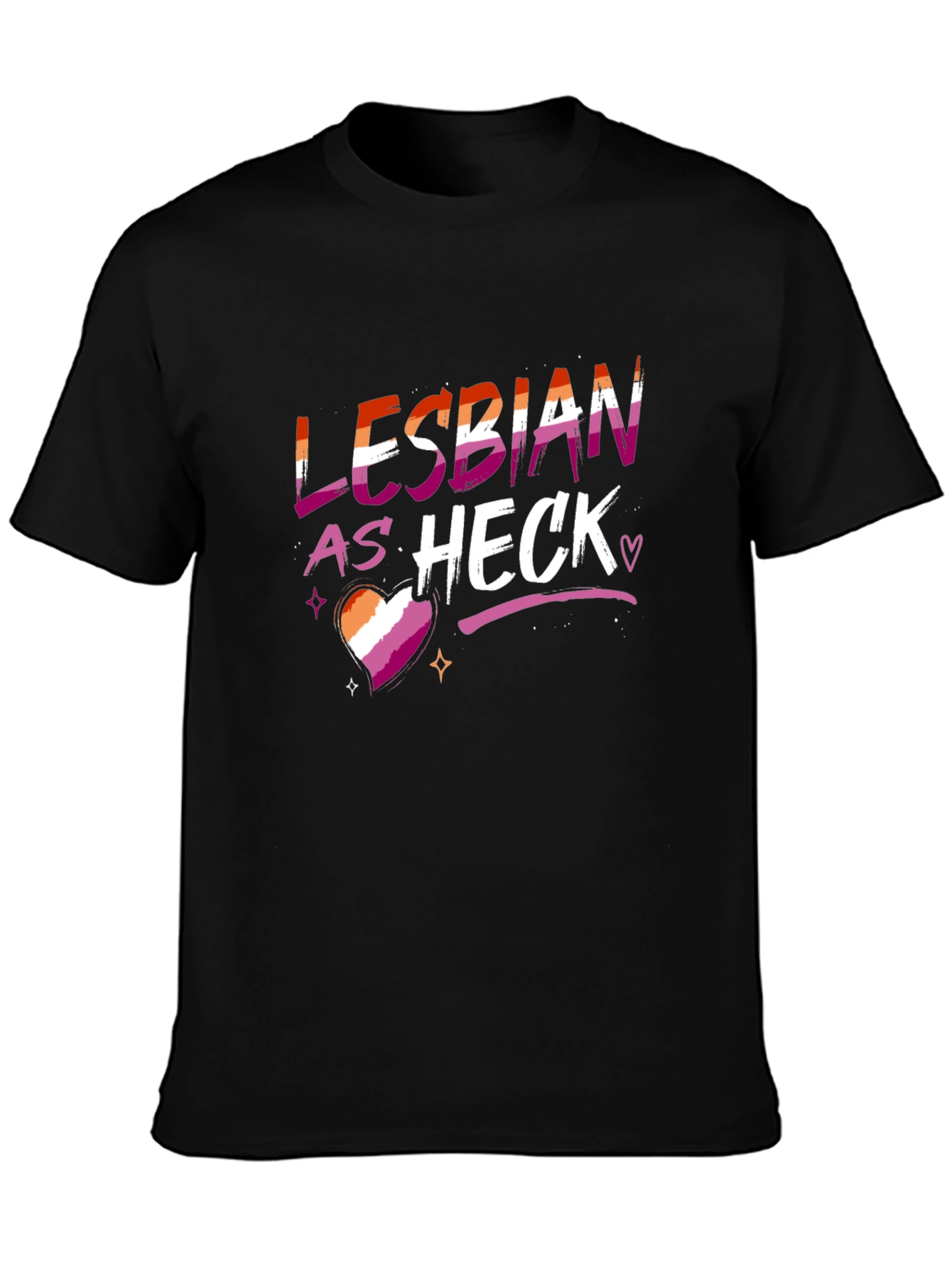 Lesbian As Heck Pride Tee