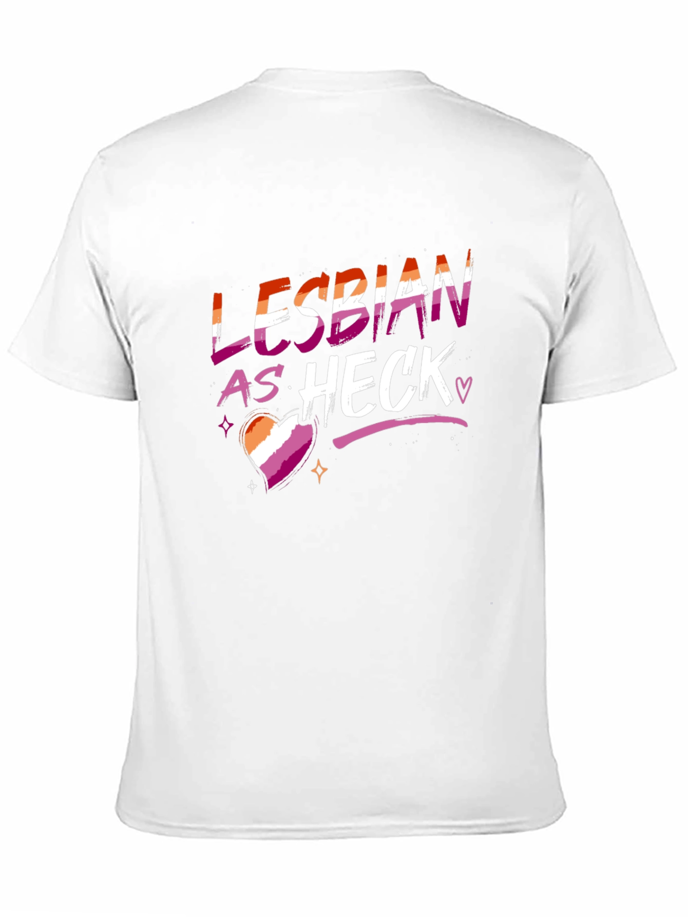 Lesbian As Heck Pride Tee