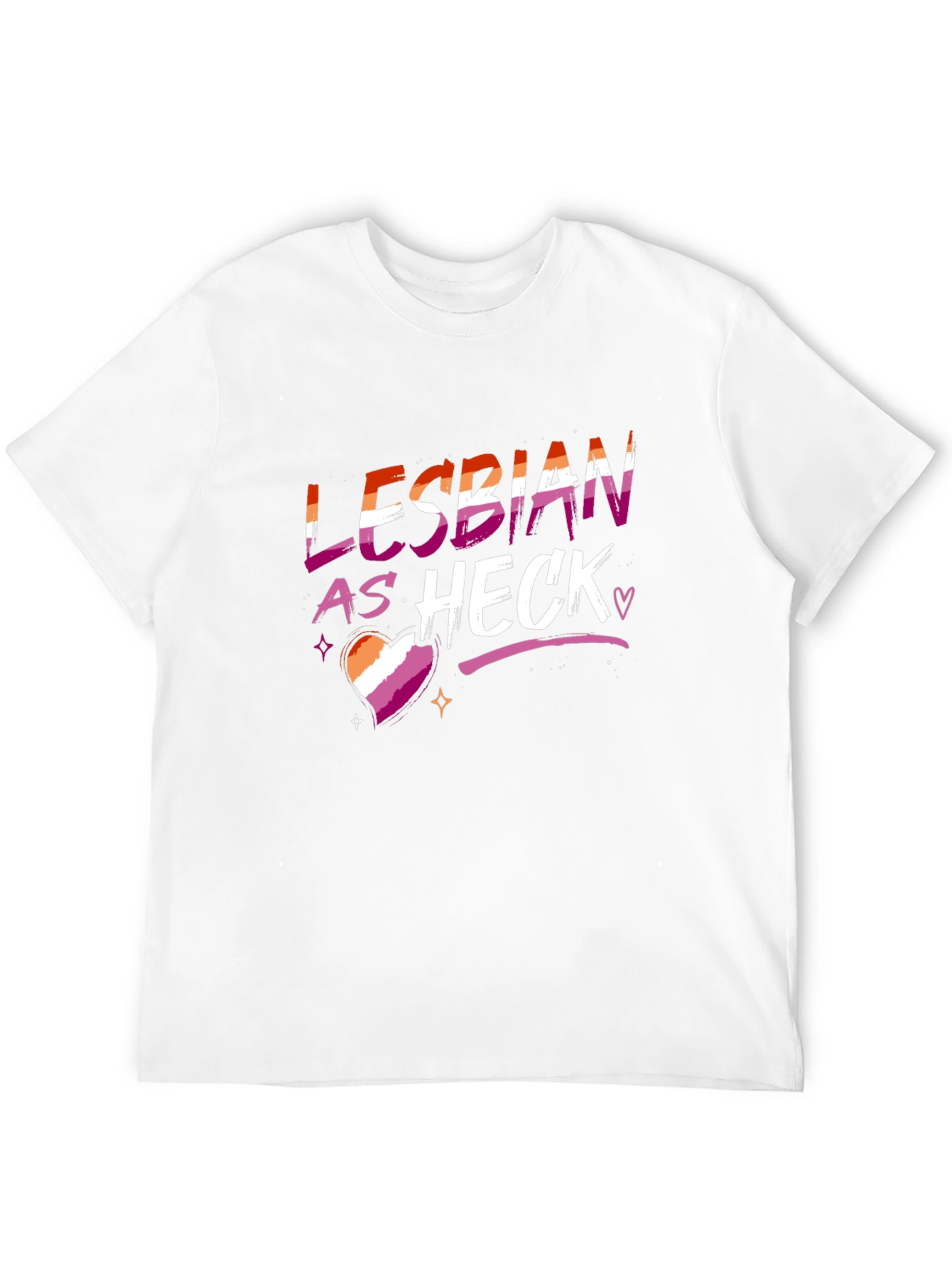 Lesbian As Heck Pride Tee