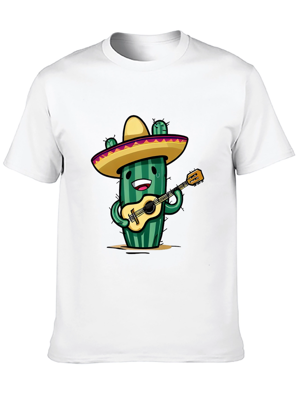Cactus Guitar Player T-Shirt