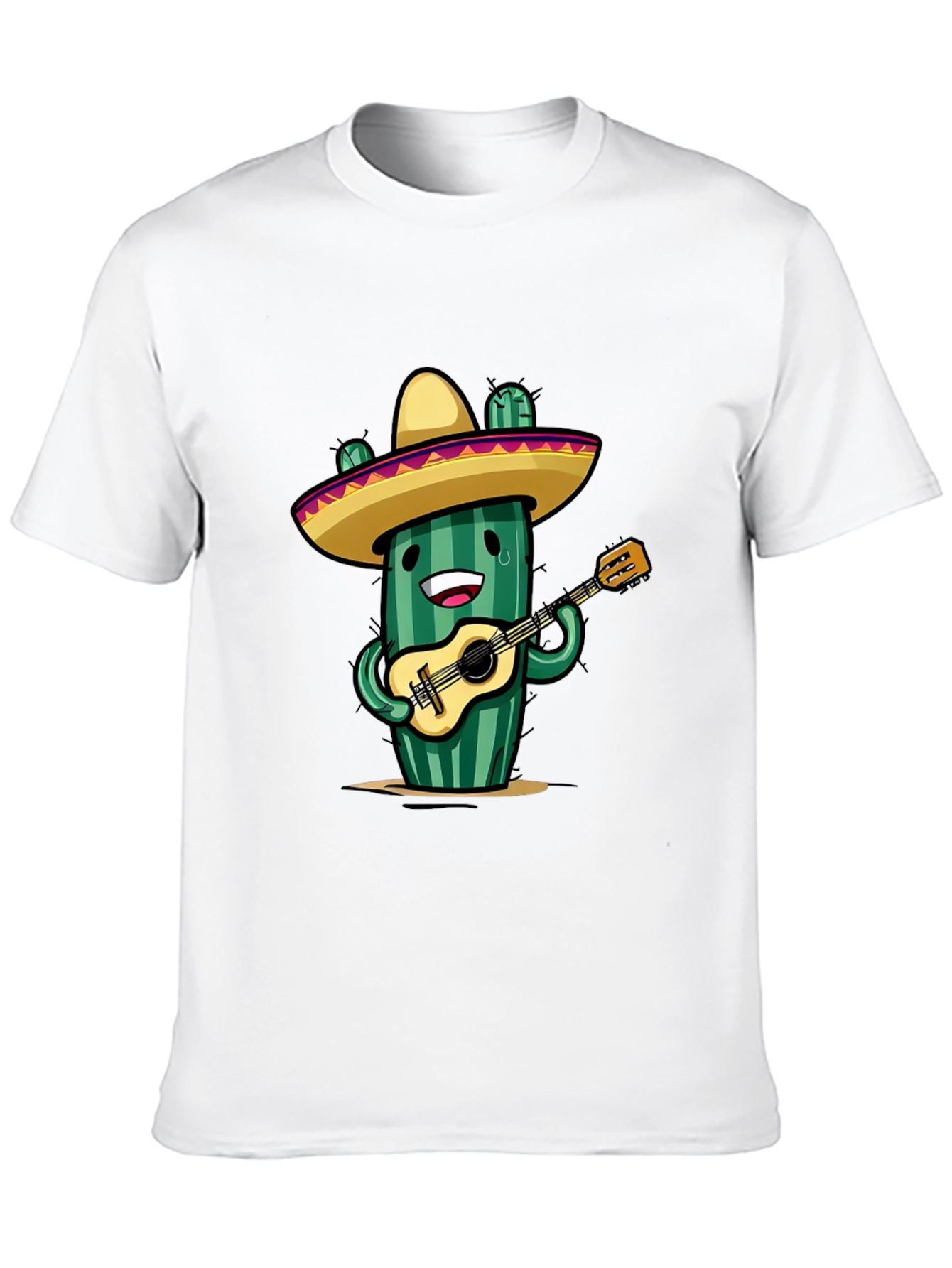 Cactus Guitar Player T-Shirt
