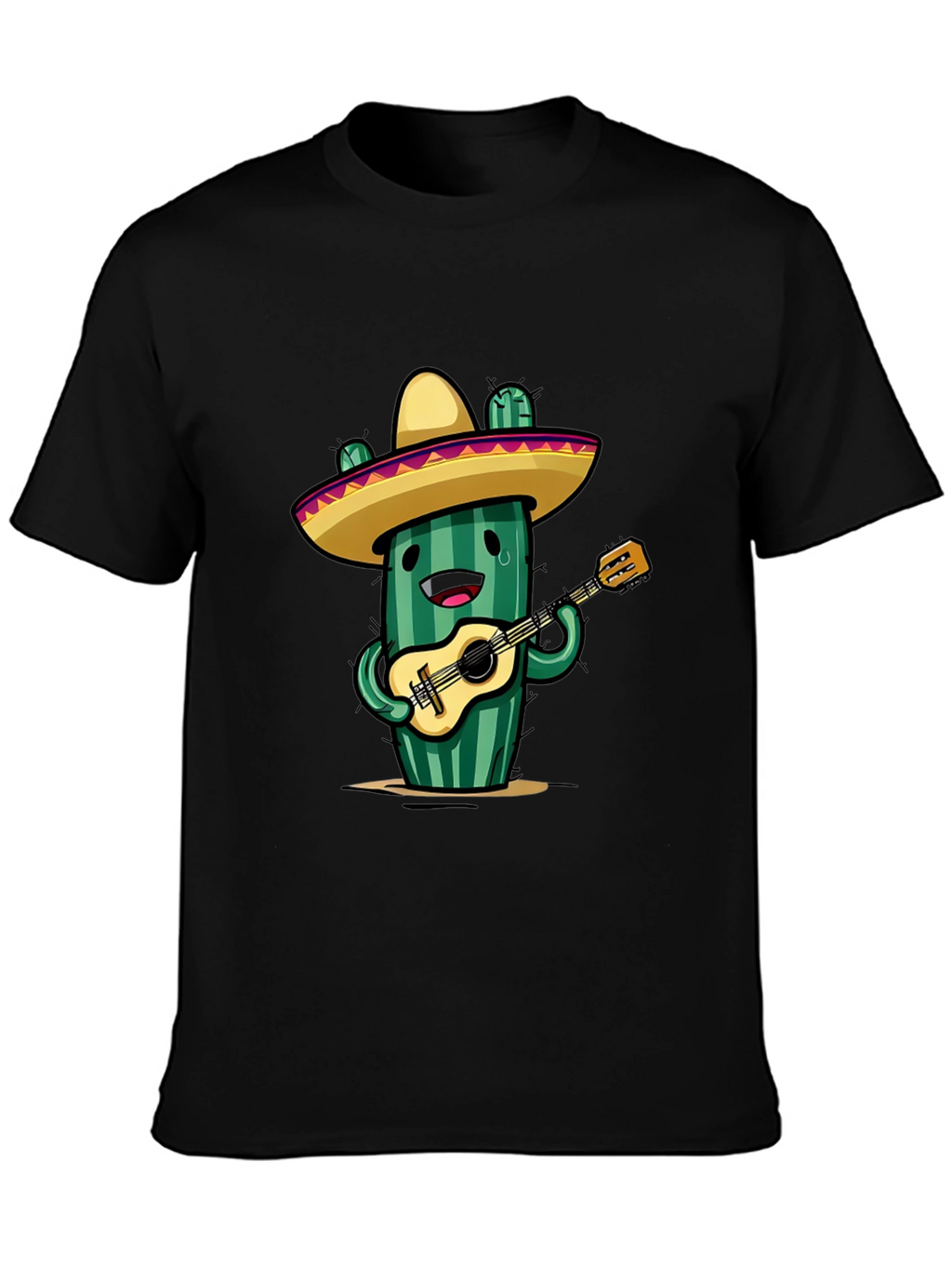 Cactus Guitar Player T-Shirt