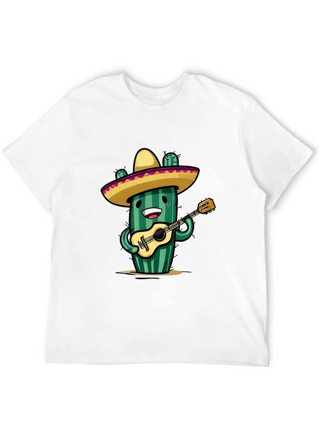 Cactus Guitar Player T-Shirt