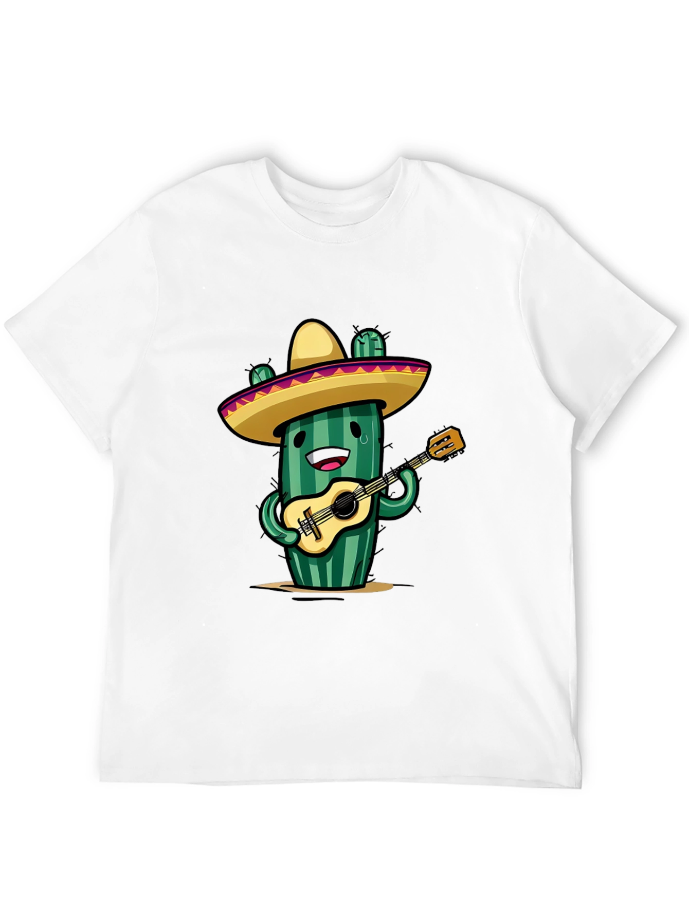 Cactus Guitar Player T-Shirt