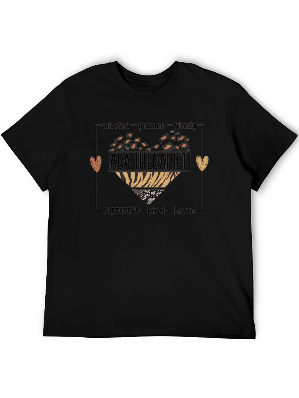 ABA Therapist Heart Graphic Tee
