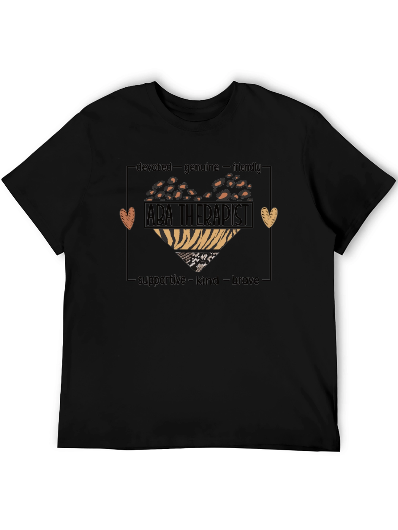 ABA Therapist Heart Graphic Tee