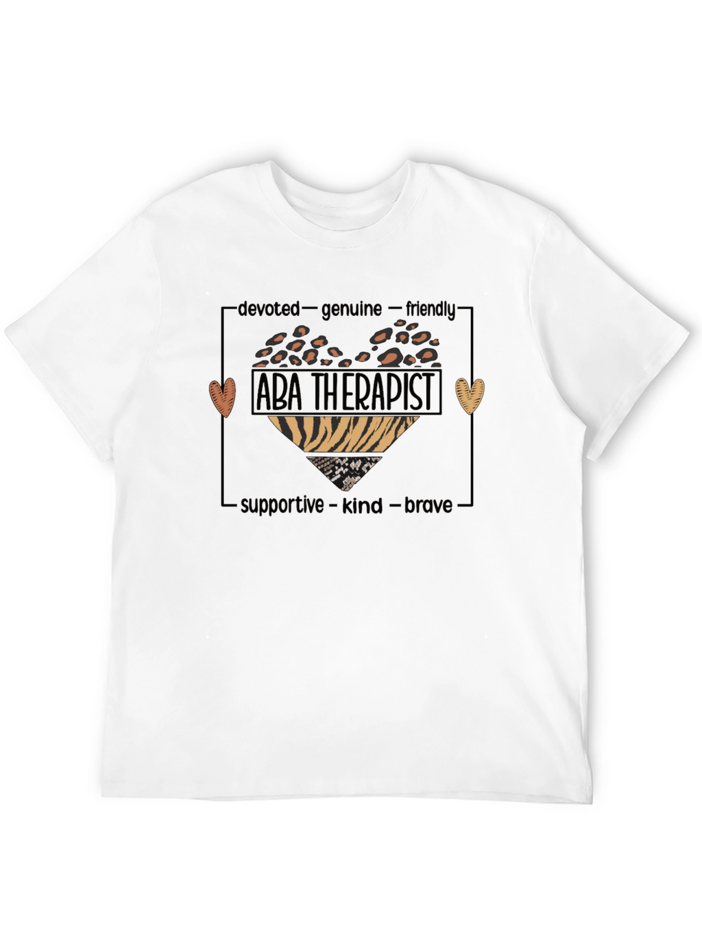 ABA Therapist Heart Graphic Tee